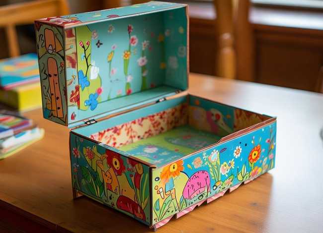 儿童故事盒子手工制作简单（幼儿故事盒子手工制作）