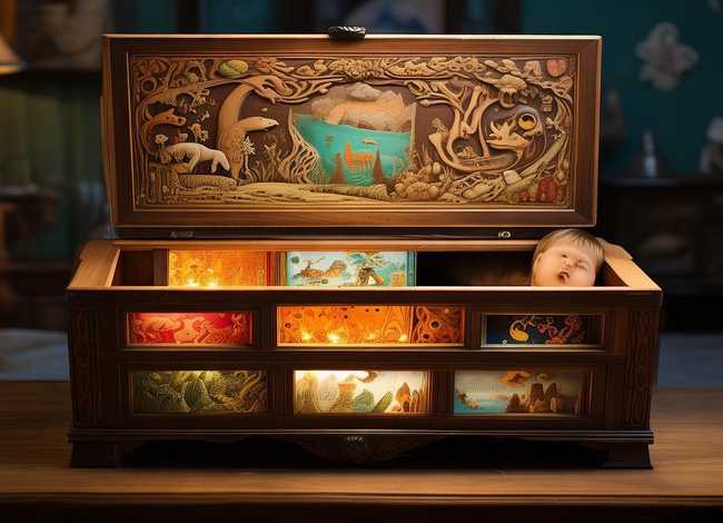 儿童故事盒视频；故事盒子的制作视频