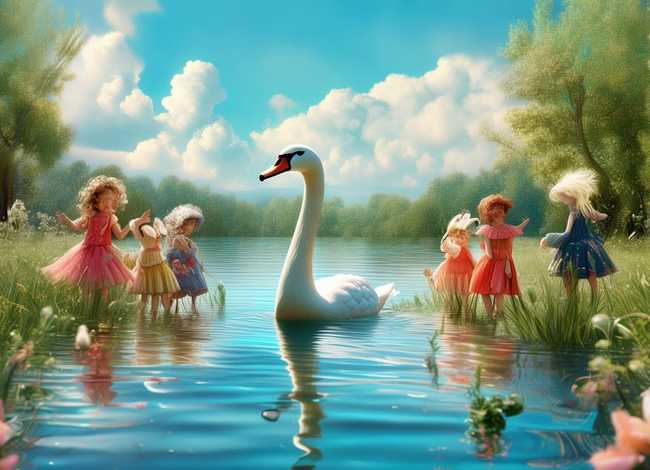 儿童童话故事天鹅湖，幼儿故事天鹅湖