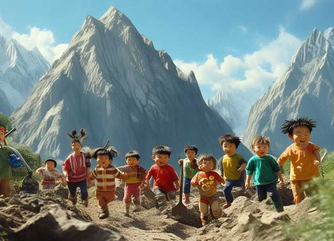 愚公移山儿童故事（愚公移山的幼儿故事）