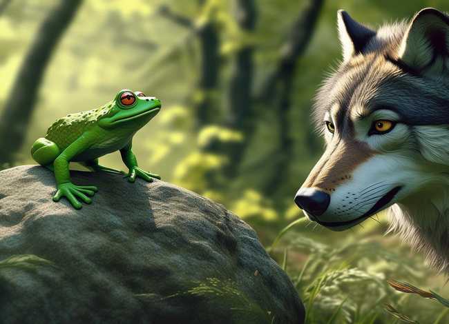 青蛙和大灰狼的故事告诉我们什么,大灰狼和小青蛙的故事告诉我们 青蛙和大灰狼的故事告诉我们什么,大灰狼和小青蛙的故事告诉我们
