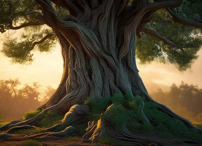 大树的故事的画、大树的故事范画