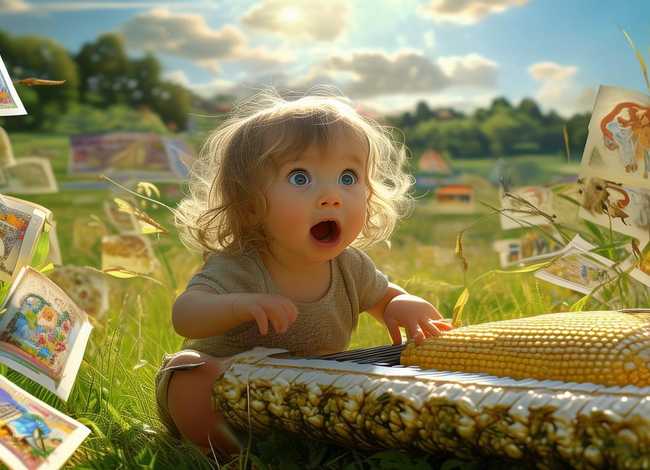 儿童故事玉米琴读后感、玉米绘本故事读后感