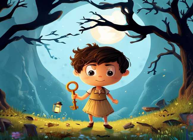 寻找钥匙的儿童故事、儿童动画找钥匙故事