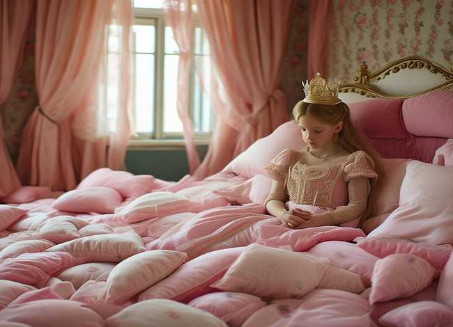 公主与豌豆儿童故事、公主与豌豆的故事