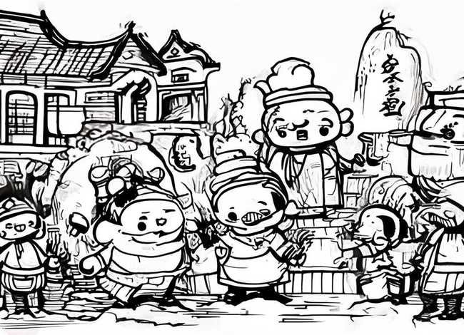 成语故事配图简笔画图片;成语故事配图简笔画图片大全 成语故事配图简笔画图片;成语故事配图简笔画图片大全