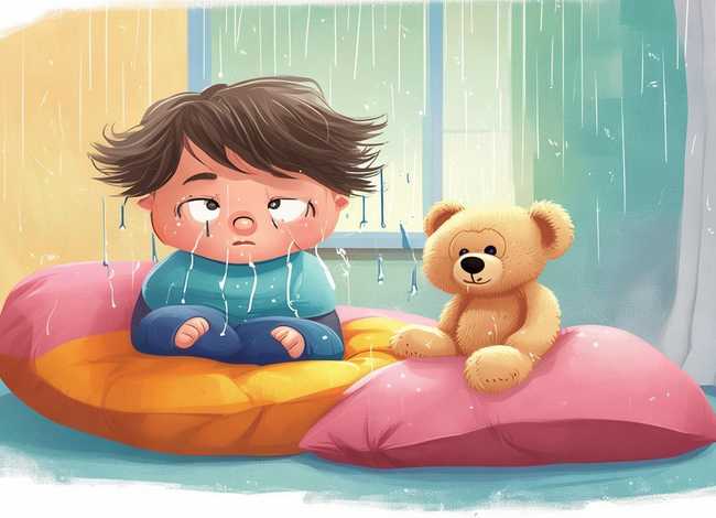 哭有什么用绘本图片，哭有什么用的图片