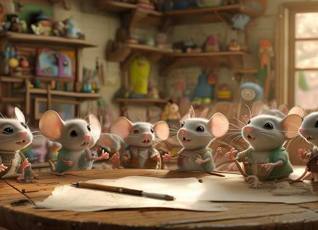 儿童故事大全老鼠开会 - 幼儿故事老鼠开会故事图片 儿童故事大全老鼠开会 - 幼儿故事老鼠开会故事图片