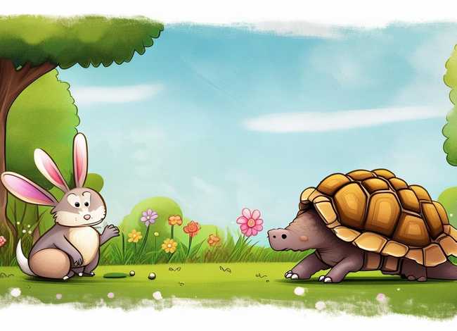 少儿故事龟兔赛跑讲解，少儿故事龟兔赛跑讲解教案