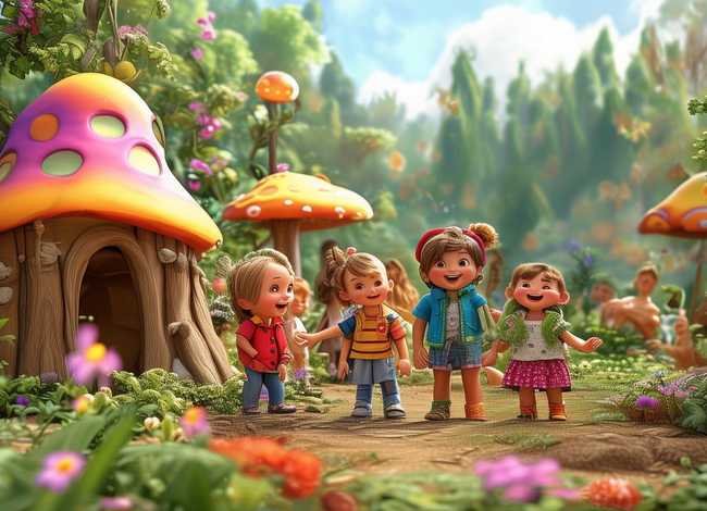 蜜桃乐乐儿童故事、蜜桃姐姐讲故事蘑菇幼儿园 蜜桃乐乐儿童故事、蜜桃姐姐讲故事蘑菇幼儿园