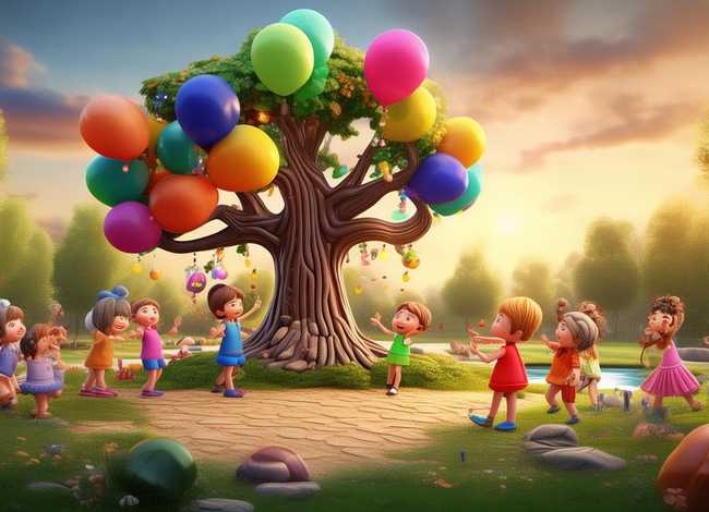 儿童公园趣味小故事、在公园小故事