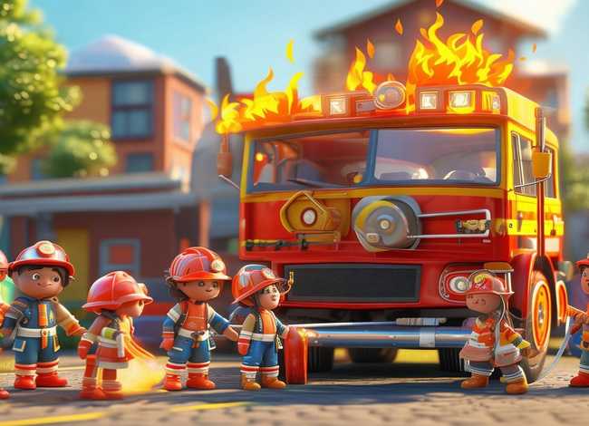 最棒的消防员儿童故事;消防队员的故事幼儿 最棒的消防员儿童故事;消防队员的故事幼儿