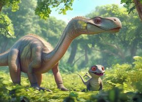 大恐龙和小恐龙的故事文字版 大恐龙和小恐龙的故事文字版图片