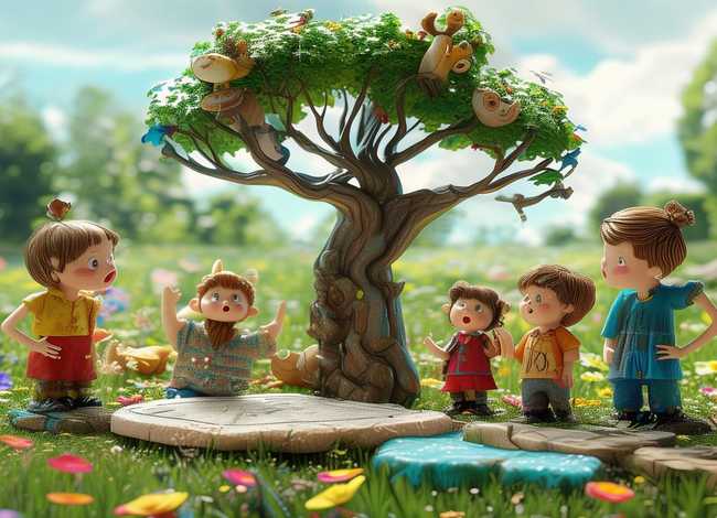 寓言故事幼儿画、寓言故事幼儿画画图片