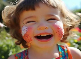 儿童脸上两边有小疙瘩 - 儿童脸上两边有小疙瘩抹什么