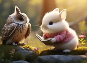 聪明的小白兔儿童故事，聪明的小白兔幼儿故事