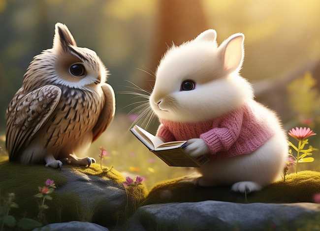 聪明的小白兔儿童故事,聪明的小白兔幼儿故事 聪明的小白兔儿童故事,聪明的小白兔幼儿故事