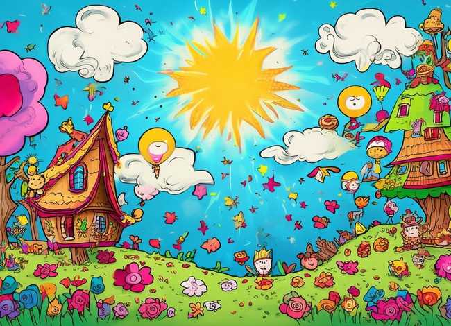 儿童故事手绘画图片大全 儿童故事绘画作品图片