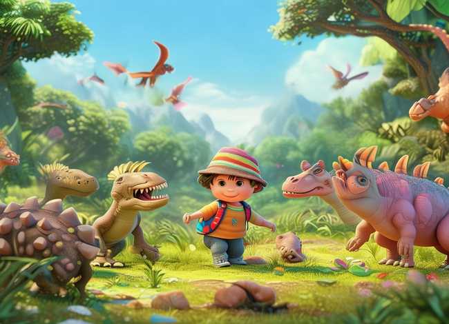 恐龙儿童故事3-6岁完整版、恐龙幼儿故事