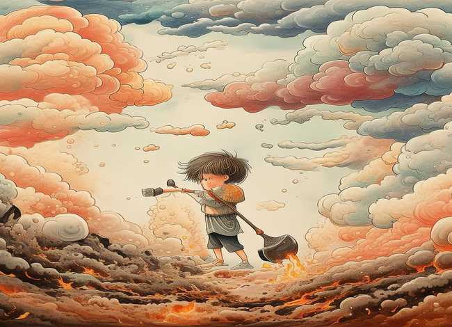 盘古开天地儿童版(儿童版盘古开天辟地) 盘古开天地儿童版(儿童版盘古开天辟地)