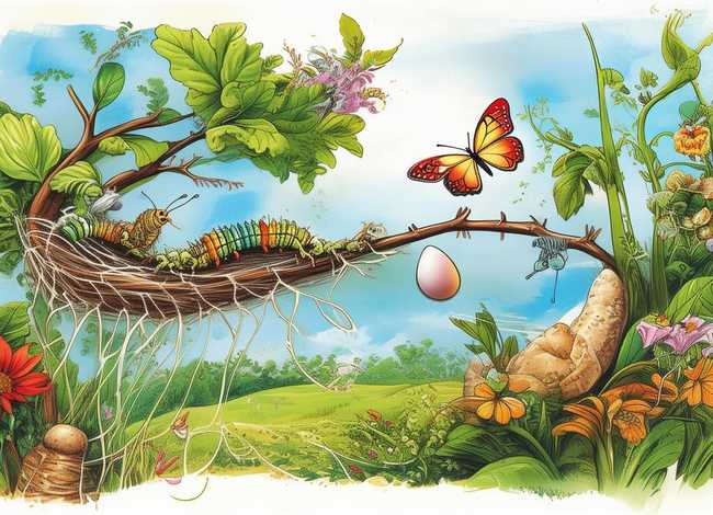 蚕宝宝的一生儿童手工绘本图 - 蚕宝宝的一生绘本图片 蚕宝宝的一生儿童手工绘本图 - 蚕宝宝的一生绘本图片