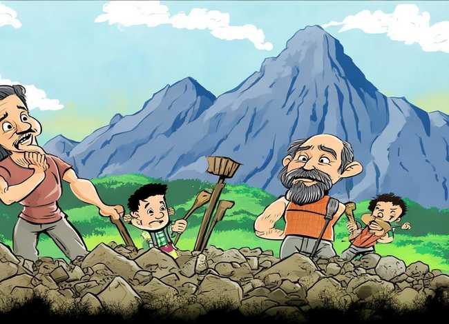 愚公移山故事儿童朗读 - 愚公移山故事视频朗读
