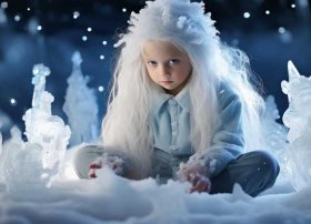 冰孩儿故事绘本 - 冰的绘本故事