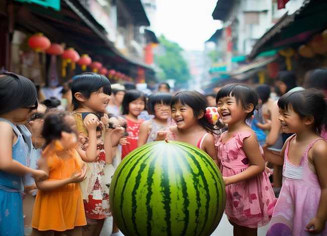 广州话儿歌，广州话儿歌大西瓜词谱