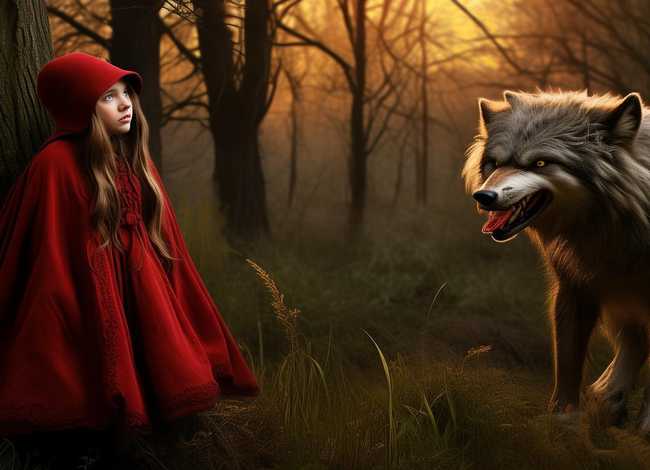 小红帽的故事在线听 大灰狼和小红帽的故事在线听