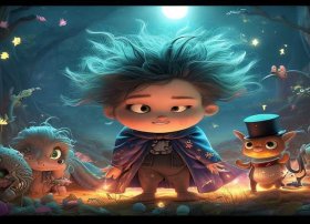 魔鬼儿童诗（魔鬼儿童画）