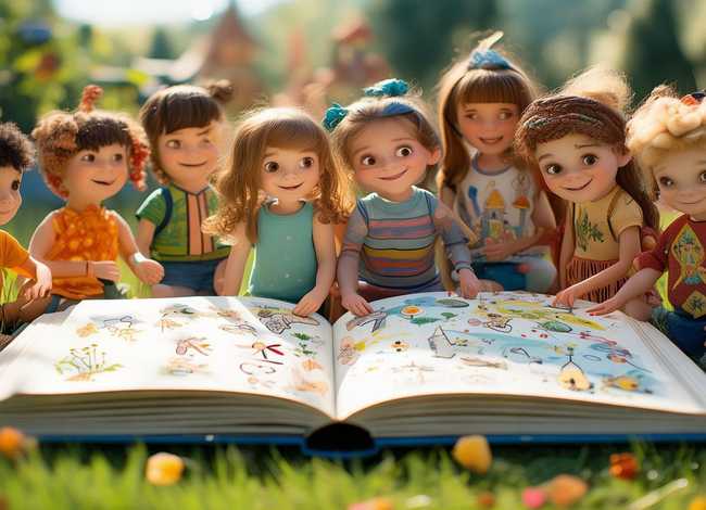 制作儿童故事书图片 幼儿制作故事图书