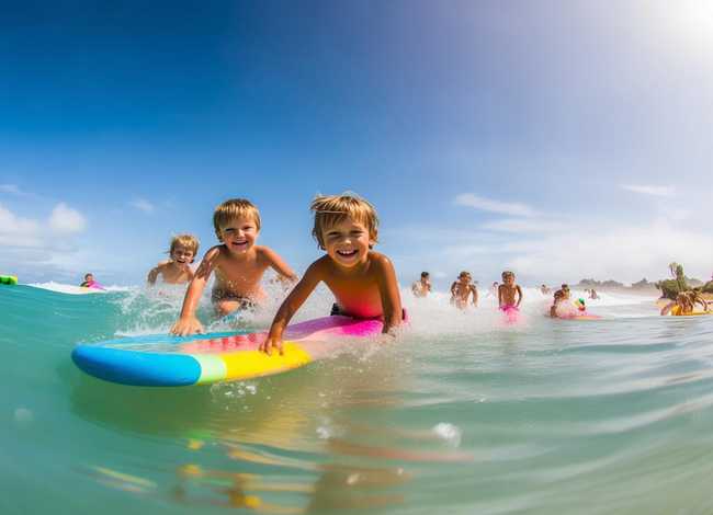 儿童冲浪视频 冲浪儿童画图片大全 儿童冲浪视频 冲浪儿童画图片大全