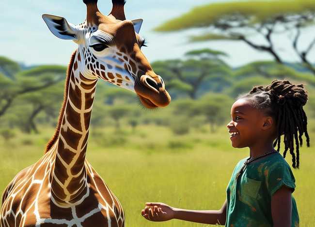长颈鹿的故事 我和长颈鹿的故事