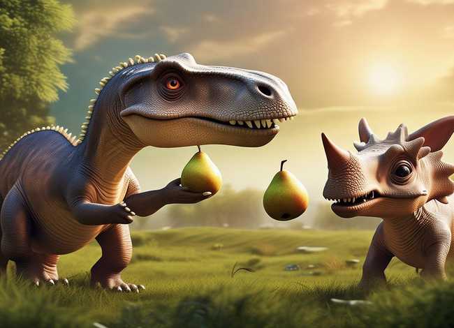 恐龙让梨告诉我们什么道理？ 恐龙让梨告诉我们什么道理