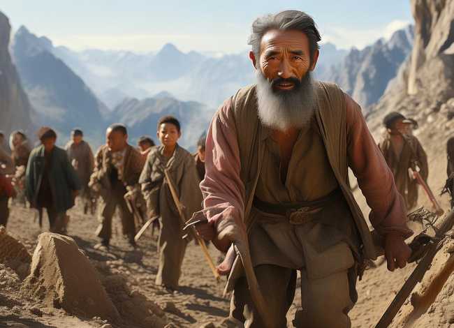 愚公移山儿童故事原文 - 愚公移山故事讲解