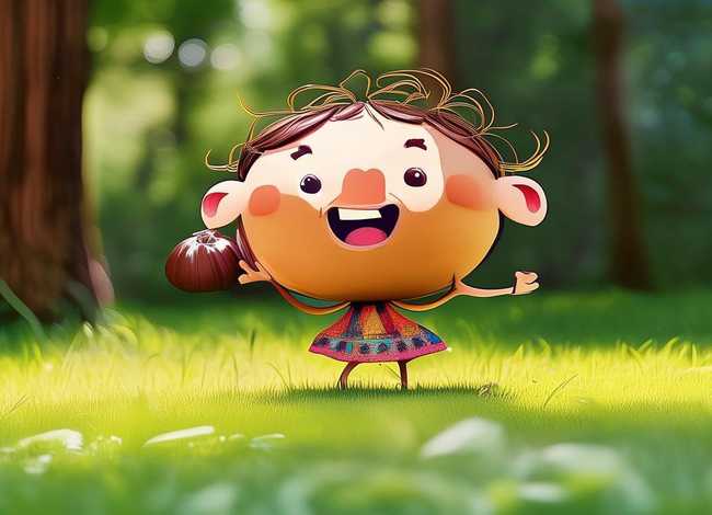 儿童板栗简笔画，儿童板栗简笔画图片