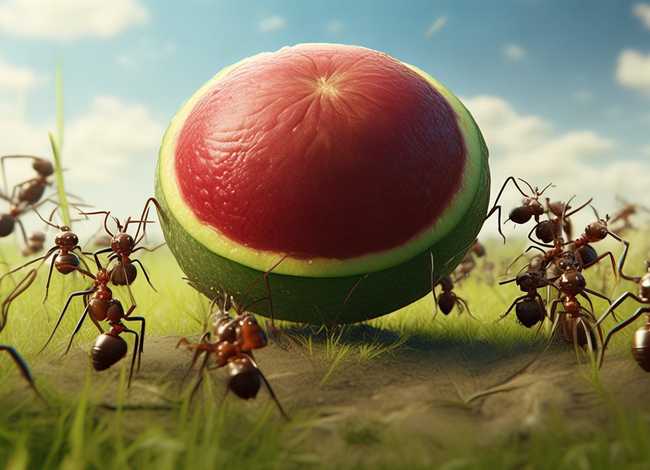 蚂蚁吃西瓜故事,蚂蚁吃西瓜这个故事怎么写 蚂蚁吃西瓜故事,蚂蚁吃西瓜这个故事怎么写