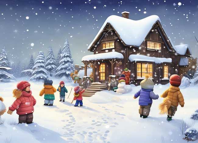 关于大雪的绘本故事 关于大雪的绘本故事图片 关于大雪的绘本故事 关于大雪的绘本故事图片