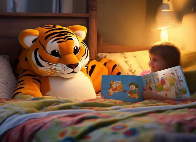 儿童老虎故事睡前故事；幼儿睡前老虎的故事