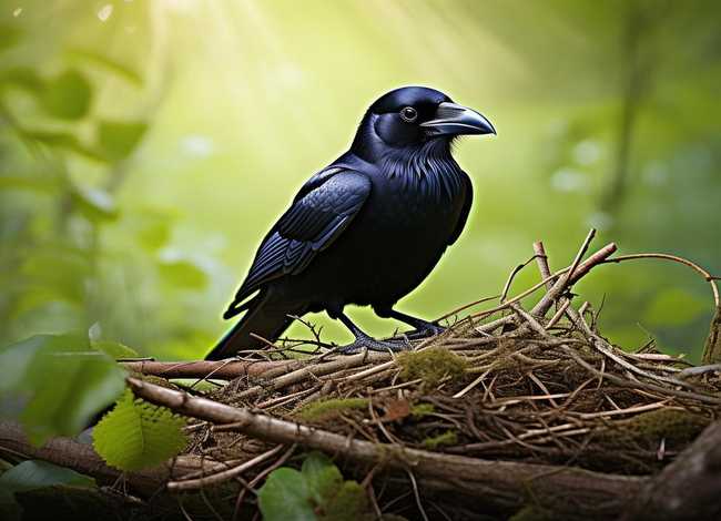 儿童故事乌鸦学搭窝 乌鸦搭窝的故事