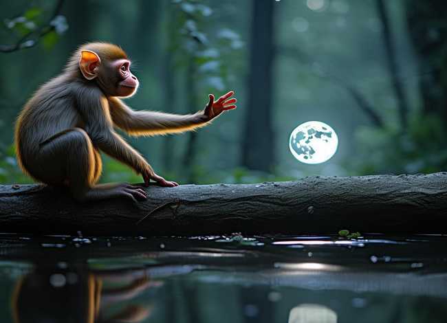 故事猴子捞月亮、鞠萍姐姐讲故事猴子捞月亮 故事猴子捞月亮、鞠萍姐姐讲故事猴子捞月亮