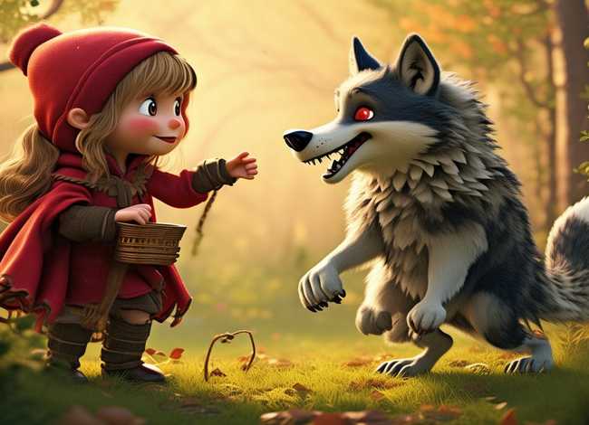 儿童故事小红帽与灰太狼 小红帽与灰太狼的故事作文