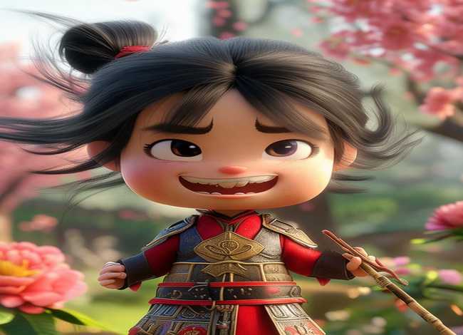 花木兰儿童故事简短生动；花木兰少儿版故事