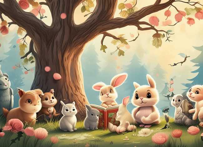 儿童睡前故事动物王国；幼儿故事动物王国