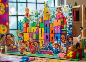 幼儿园里故事多主题画、幼儿园里故事多主题画怎么画