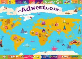 儿童旅行手册模板图片、儿童旅行手册模板图片高清