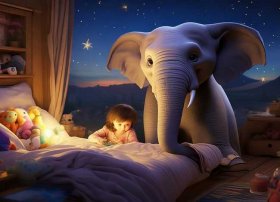 儿童大象睡前故事 - 大象睡前小故事
