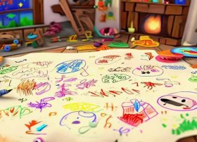 儿童故事笔记手写；幼儿笔记故事