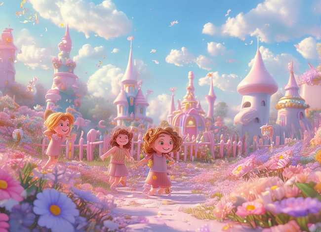 儿童故事甜蜜世界，故事甜甜的世界