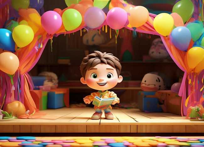 儿童上台讲故事视频 上台讲故事的视频